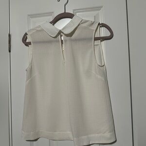 French Connection Size Tag Missing Peter Pan Collar Shirt